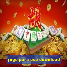 jogo para psp download